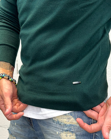 Paricollo Viscosa GIANNI LUPO Dark Green