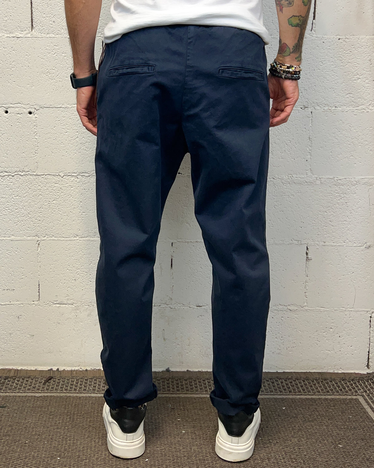 Pantalaccio Denim OVER-D Blu Navy