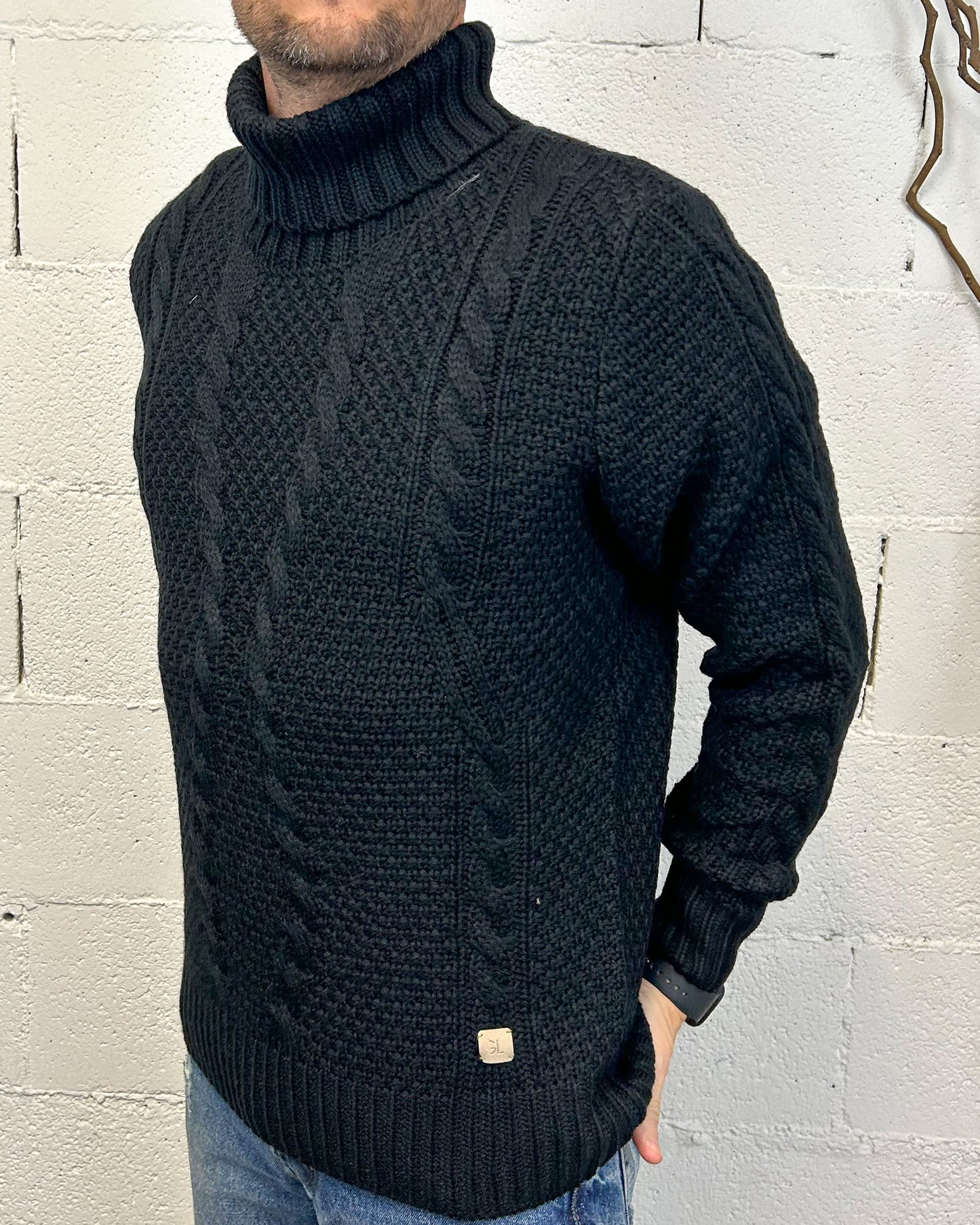 Dolcevita GIANNI LUPO trecce Nero