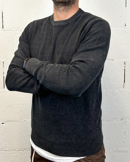 Pullover Paricollo OVER-D Costa Nero