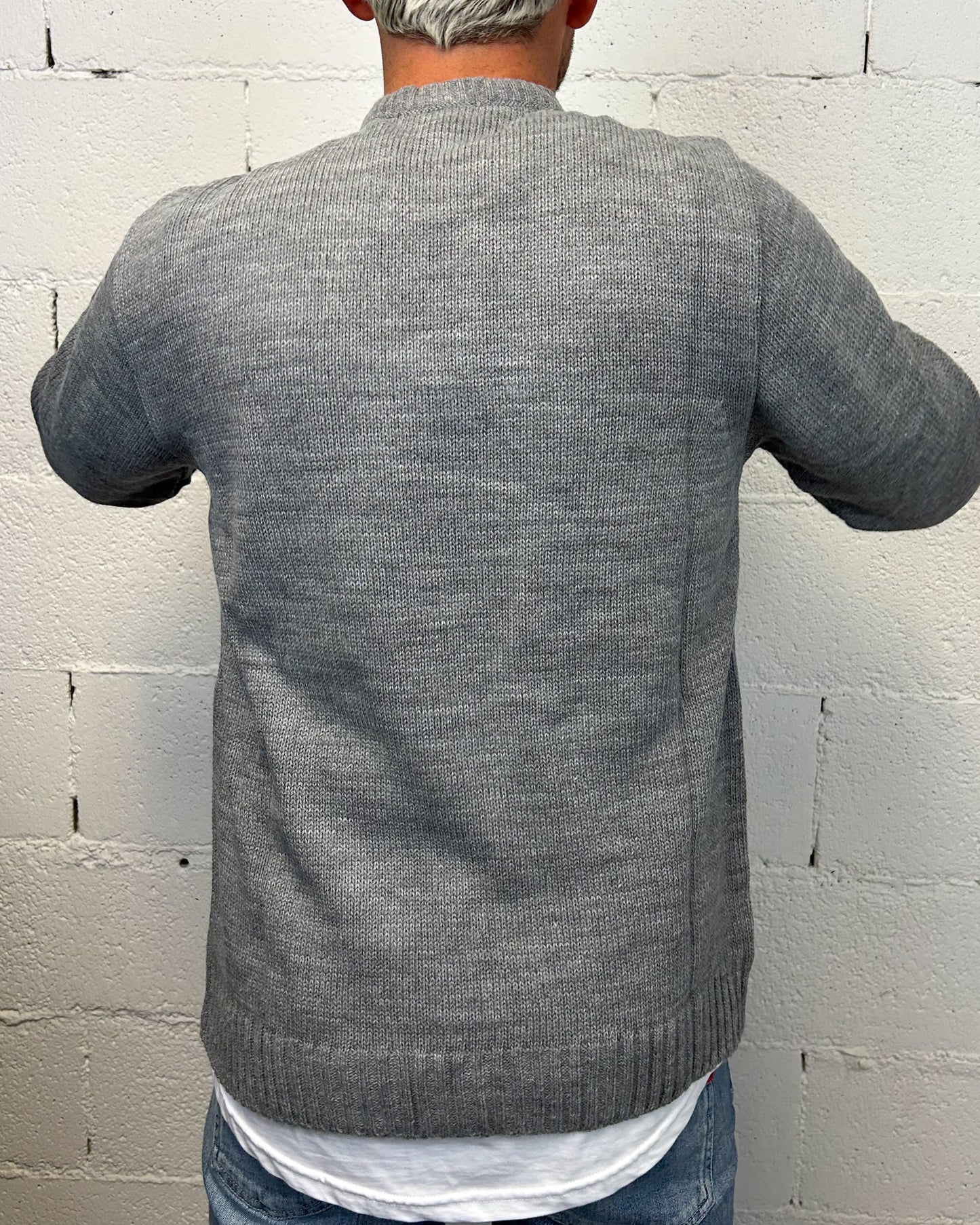 Pullover SUPERCULTURE Courma Grigio