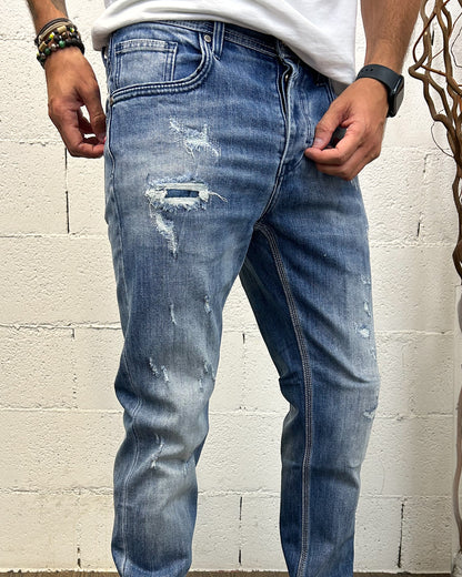 Jeans OVER-D Regular Fit Mid Blue