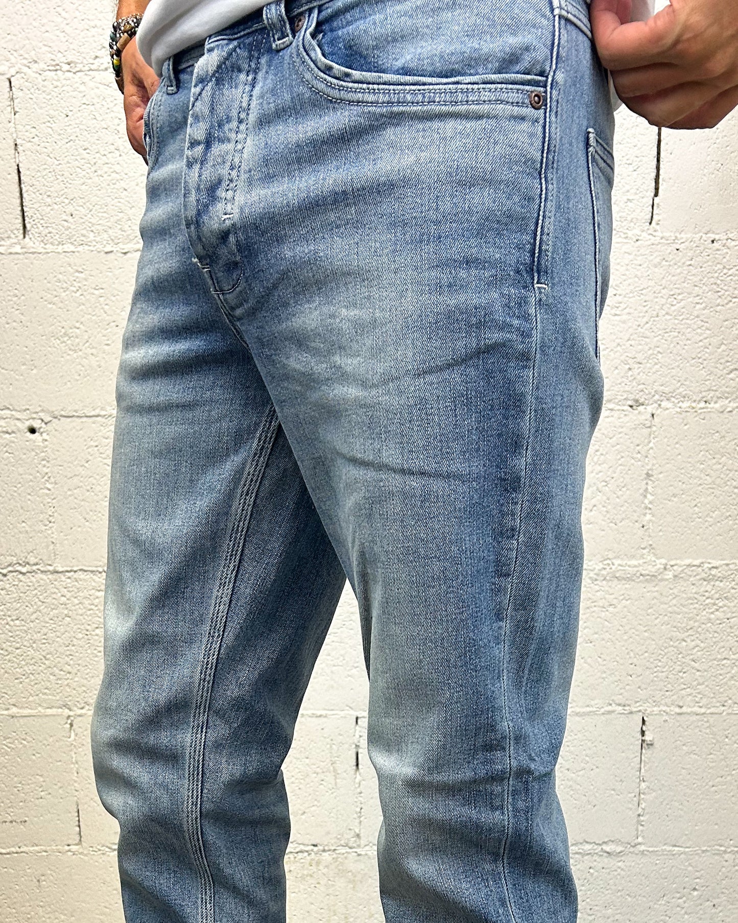 Jeans Regular OVER-D “luis” Chiaro