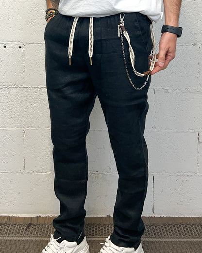 Pantalino GIANNI LUPO Black Carrot