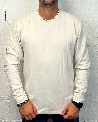 T-shirt GIANNI LUPO Beige Manica Lunga
