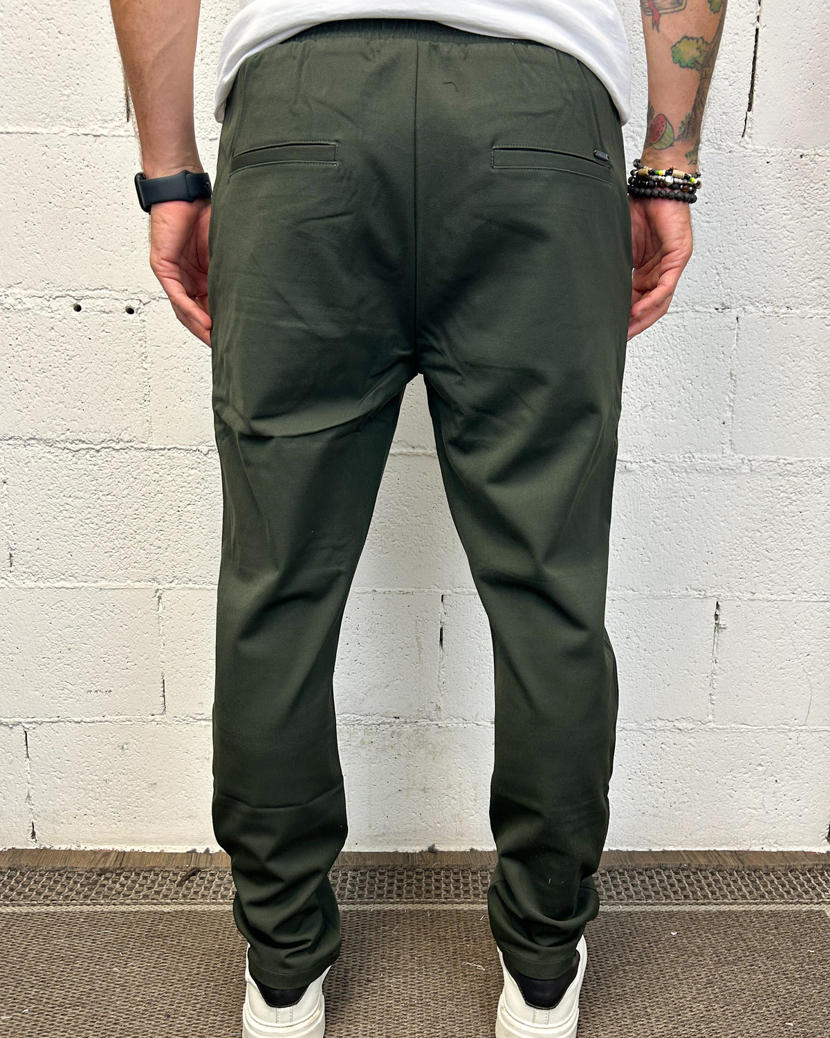 Pantalaccio Leonard GIANNI LUPO Carrot Fit Green
