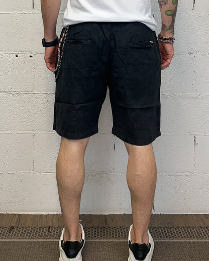 Bermuda Lino GIANNI LUPO Black