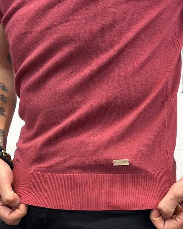 Polo Filo GIANNI LUPO Rosso India