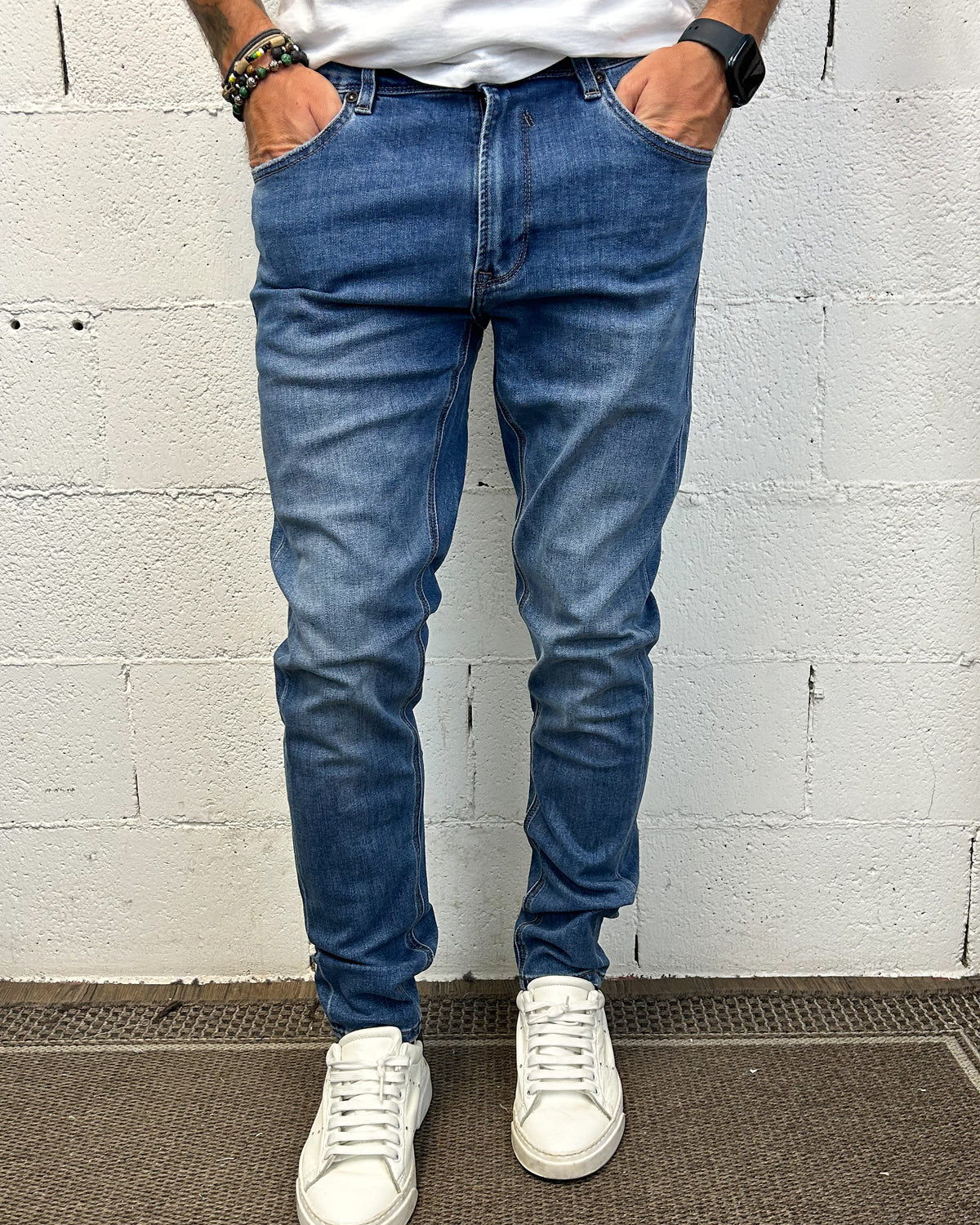 Jeans Bruce 102 GIANNI LUPO Regular Slim Elasticizzato