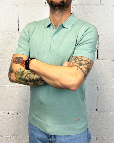 Polo Filo GIANNI LUPO Menta