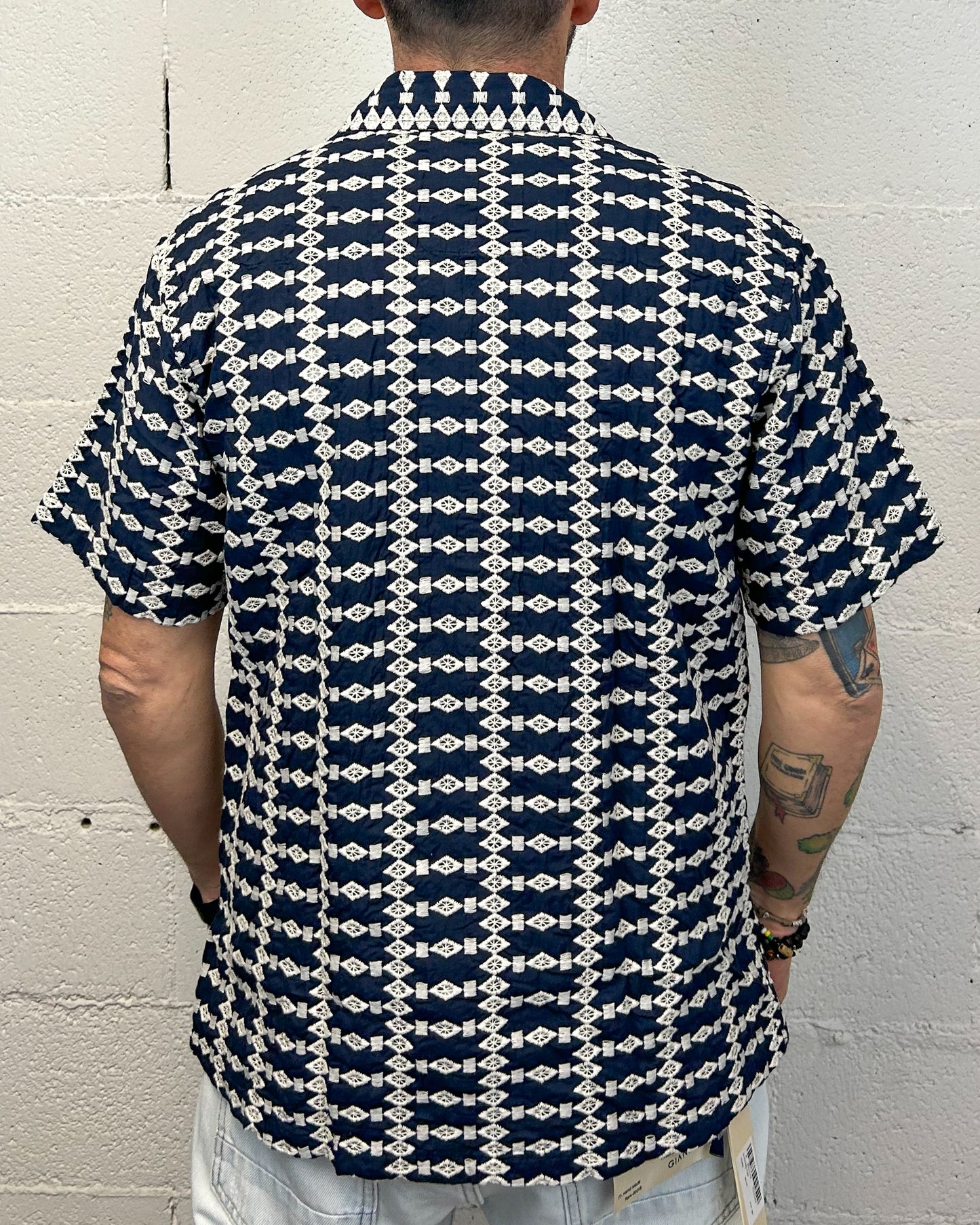 Maglia Lino GIANNI LUPO Scollo Bowling