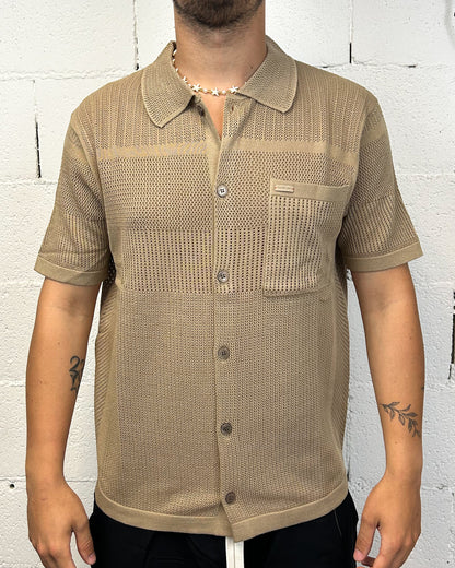 Maglia Operata GIANNI LUPO Over Camel