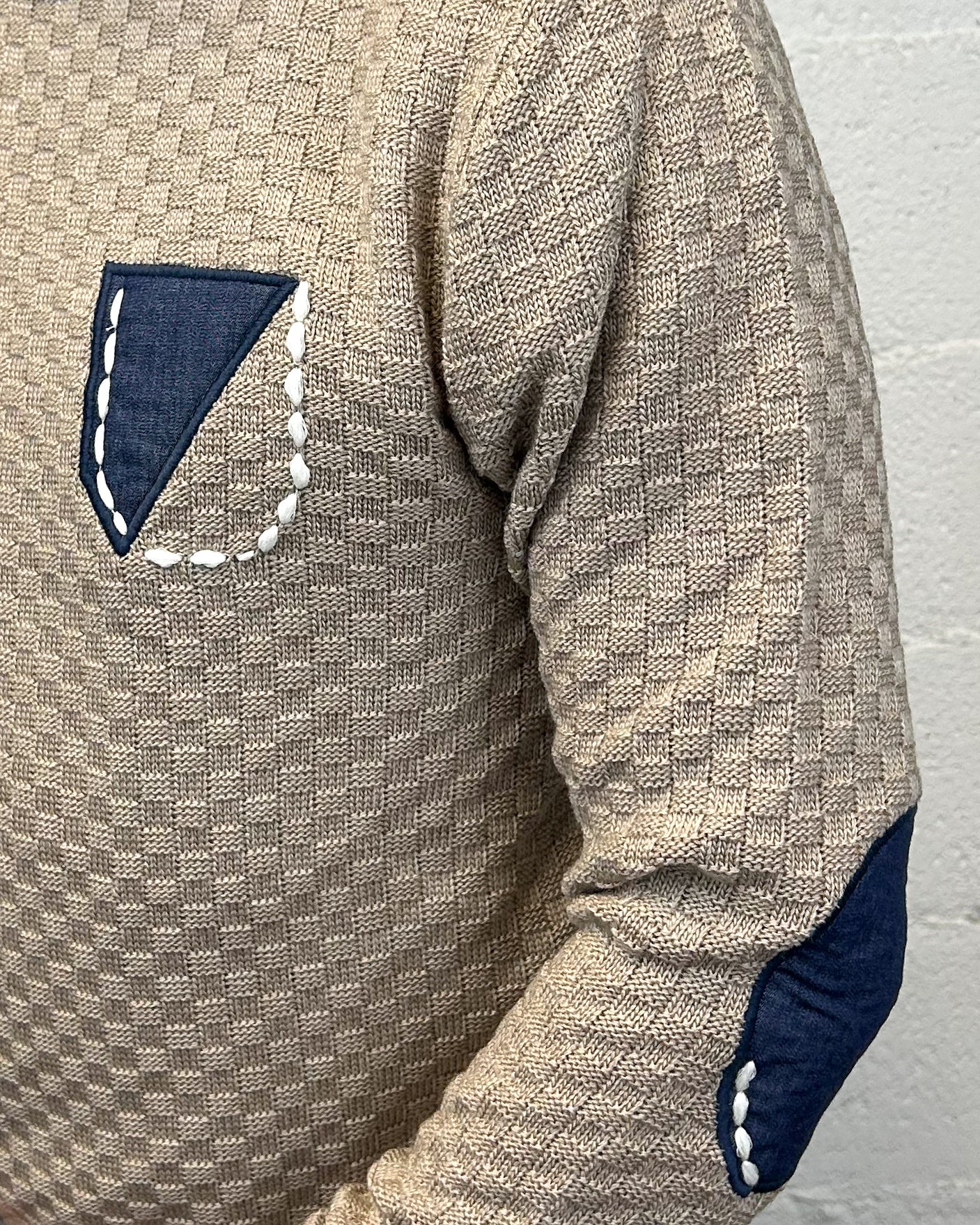 Maglioncino Beige BLACKSUNDAY Taschino/Toppa