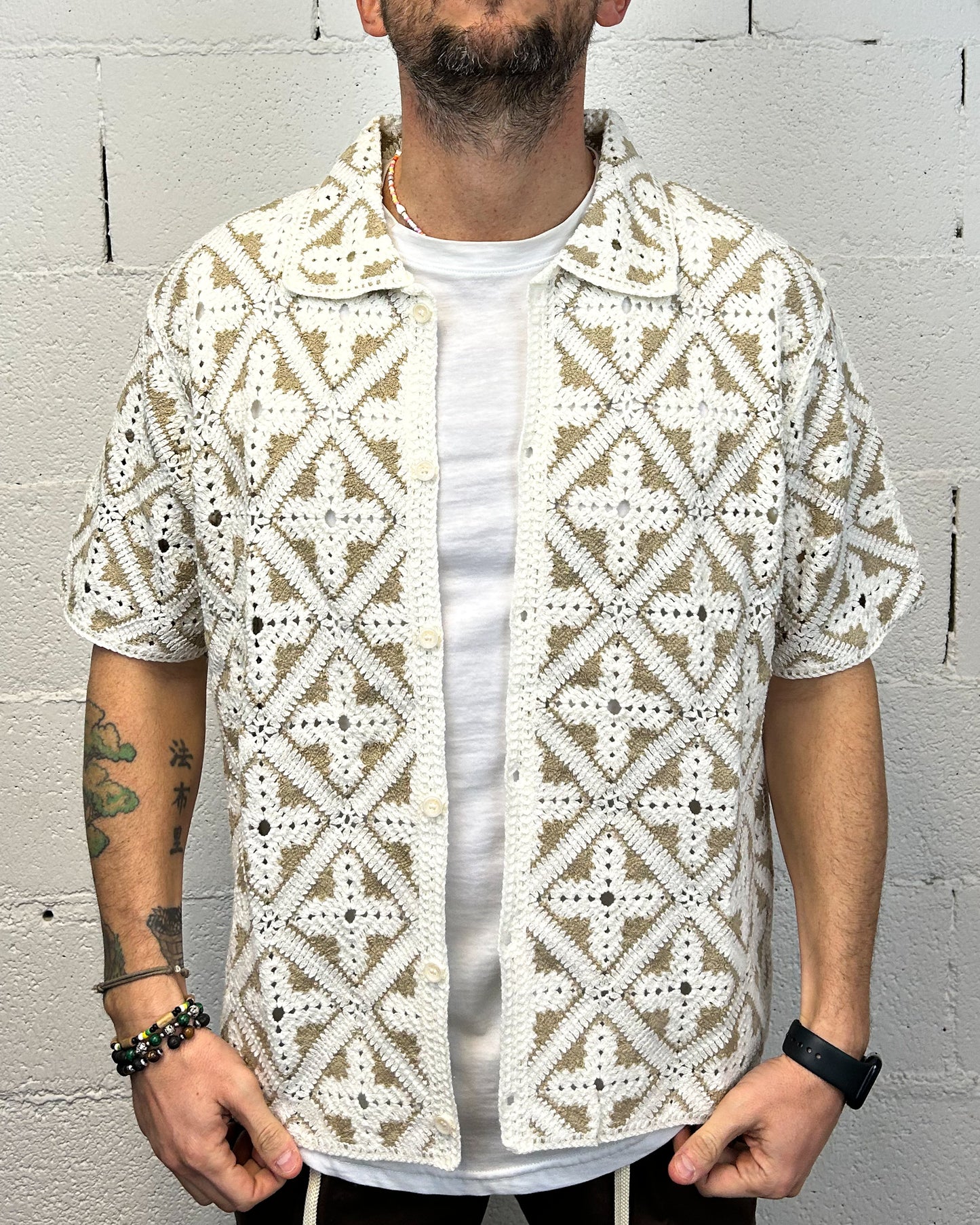 Maglia Lavorata Aperta GIANNI LUPO Sharm