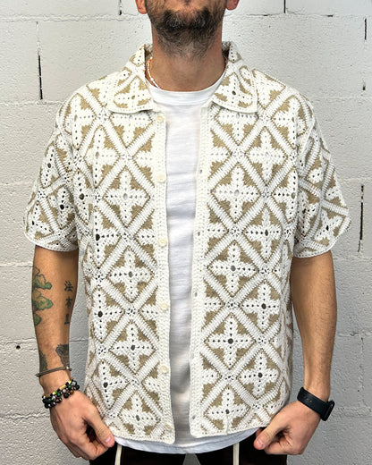 Maglia Lavorata Aperta GIANNI LUPO Sharm