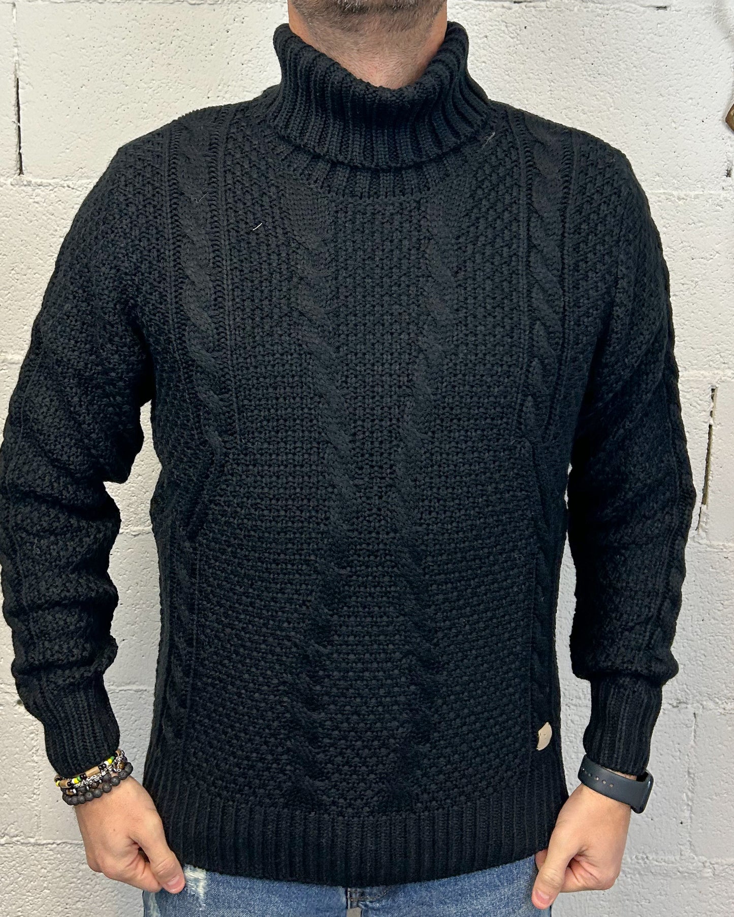 Dolcevita GIANNI LUPO trecce Nero