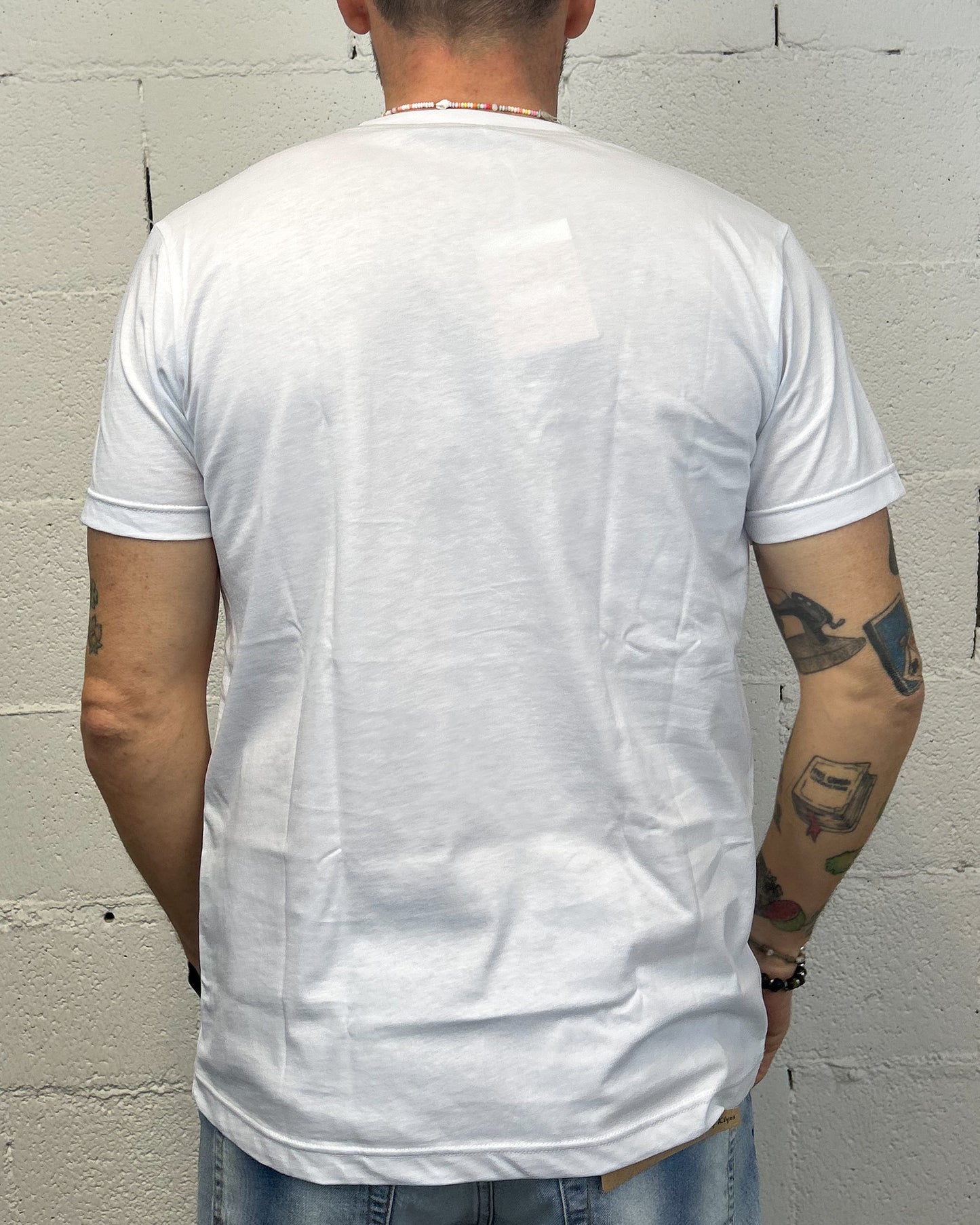 T-shirt Taschino DROPIN Loto Bianca