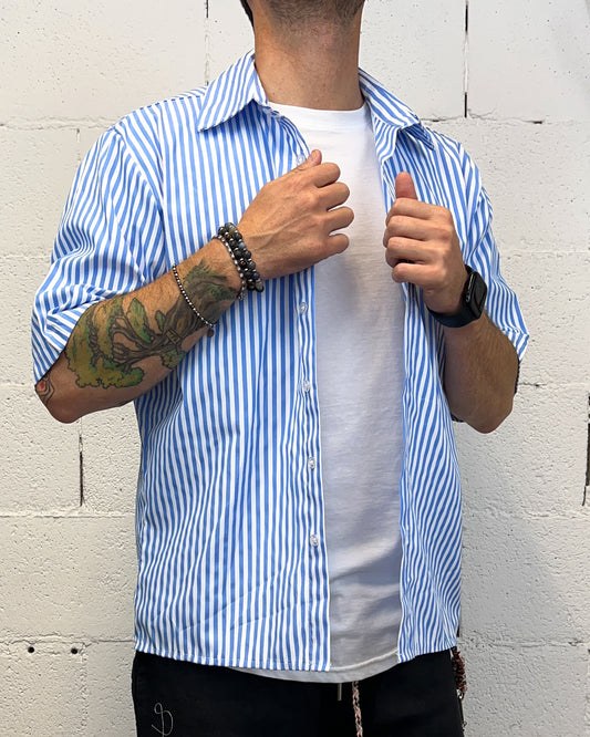Camicia Over CHROY Sailor Blu
