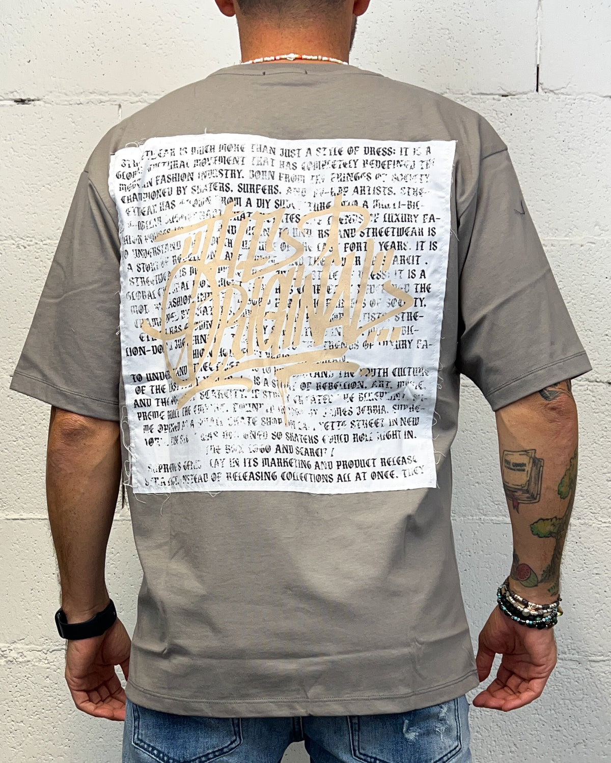 T-shirt Oversize DROPIN Originals Ferro