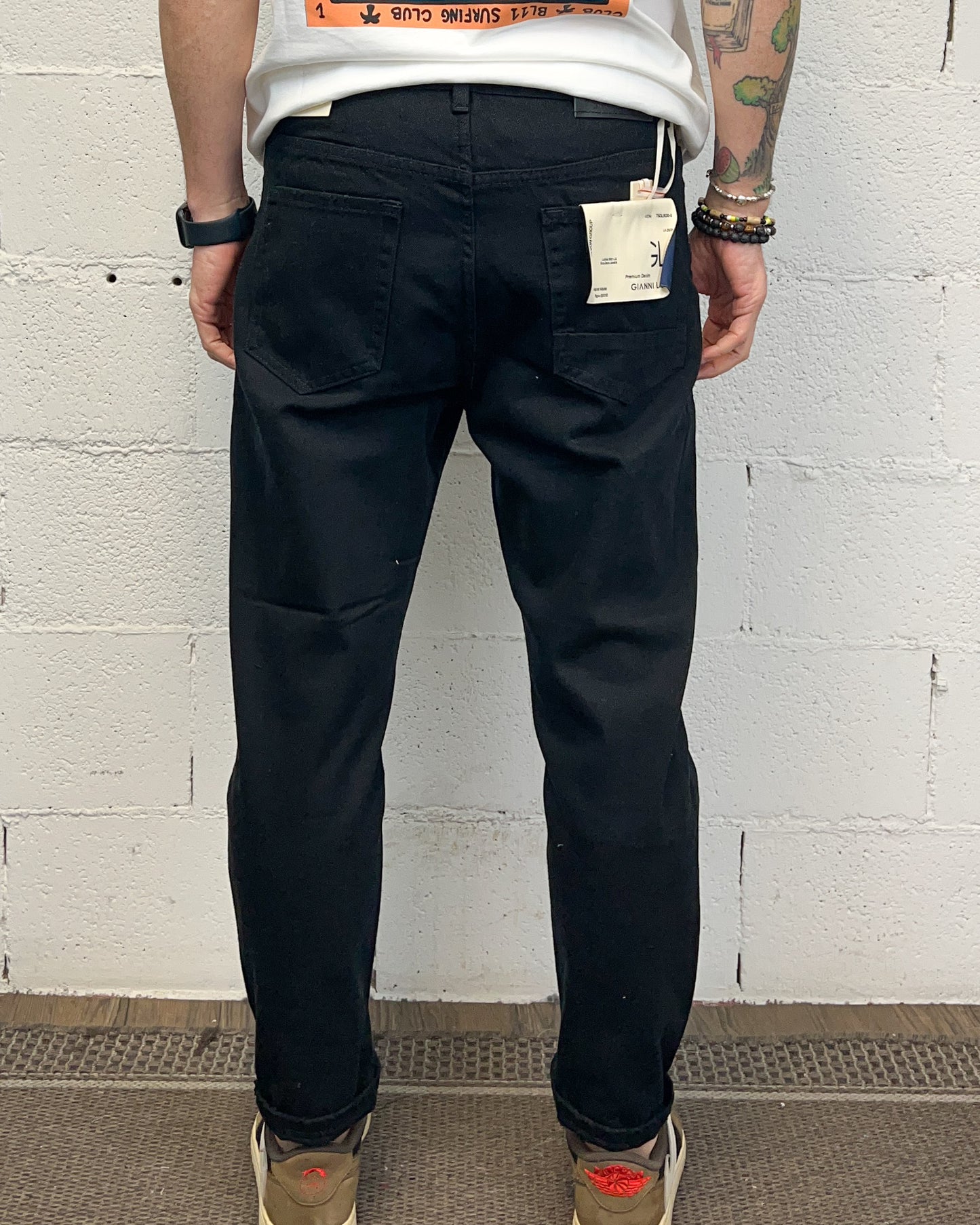 Jeans Mike Carrot GIANNI LUPO Black