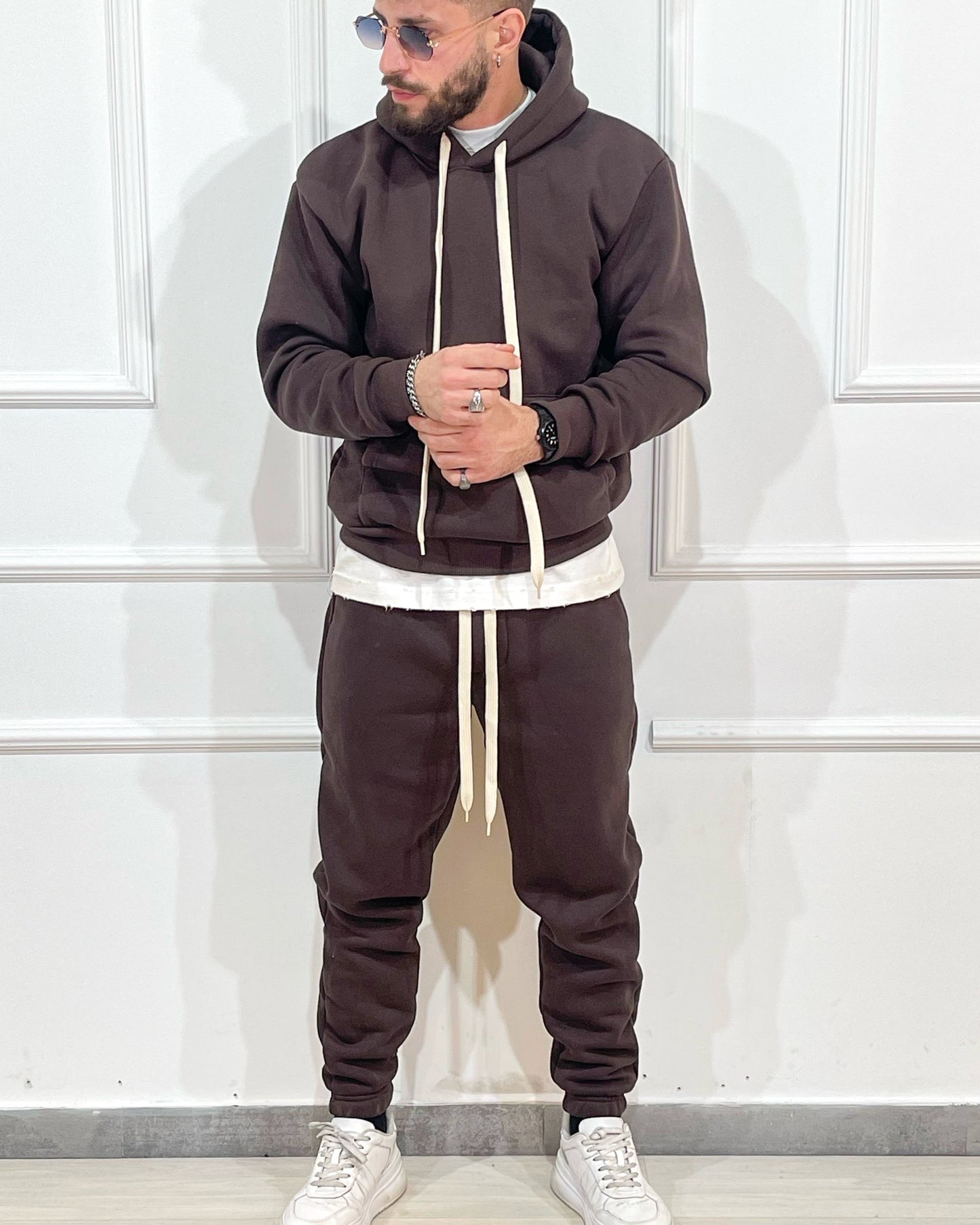 Tuta Completa ONLYONE Felpata Moro