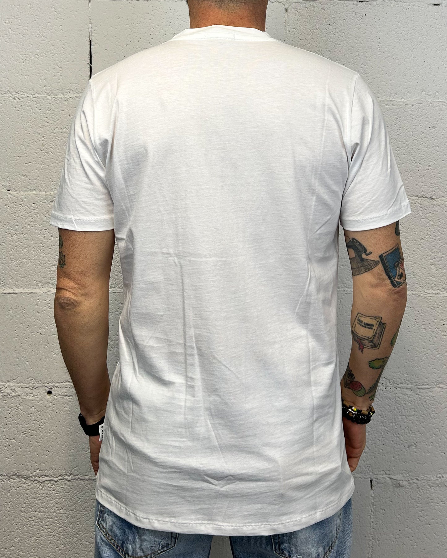 T-shirt Taschino OVER-D Tropic White