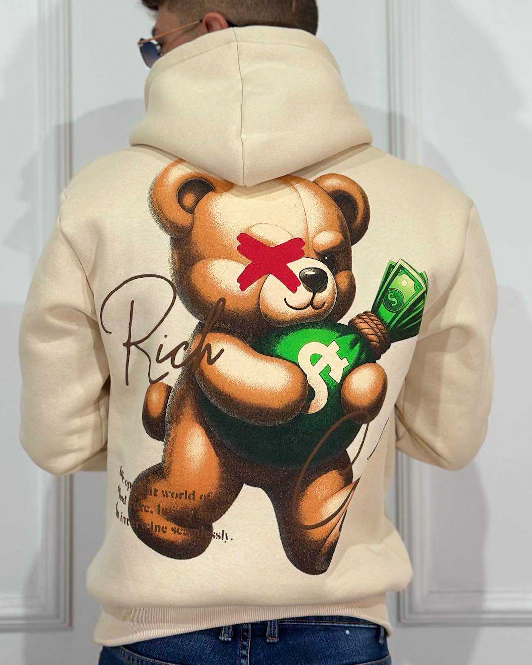 Felpa ONLYONE Rich Cute Beige