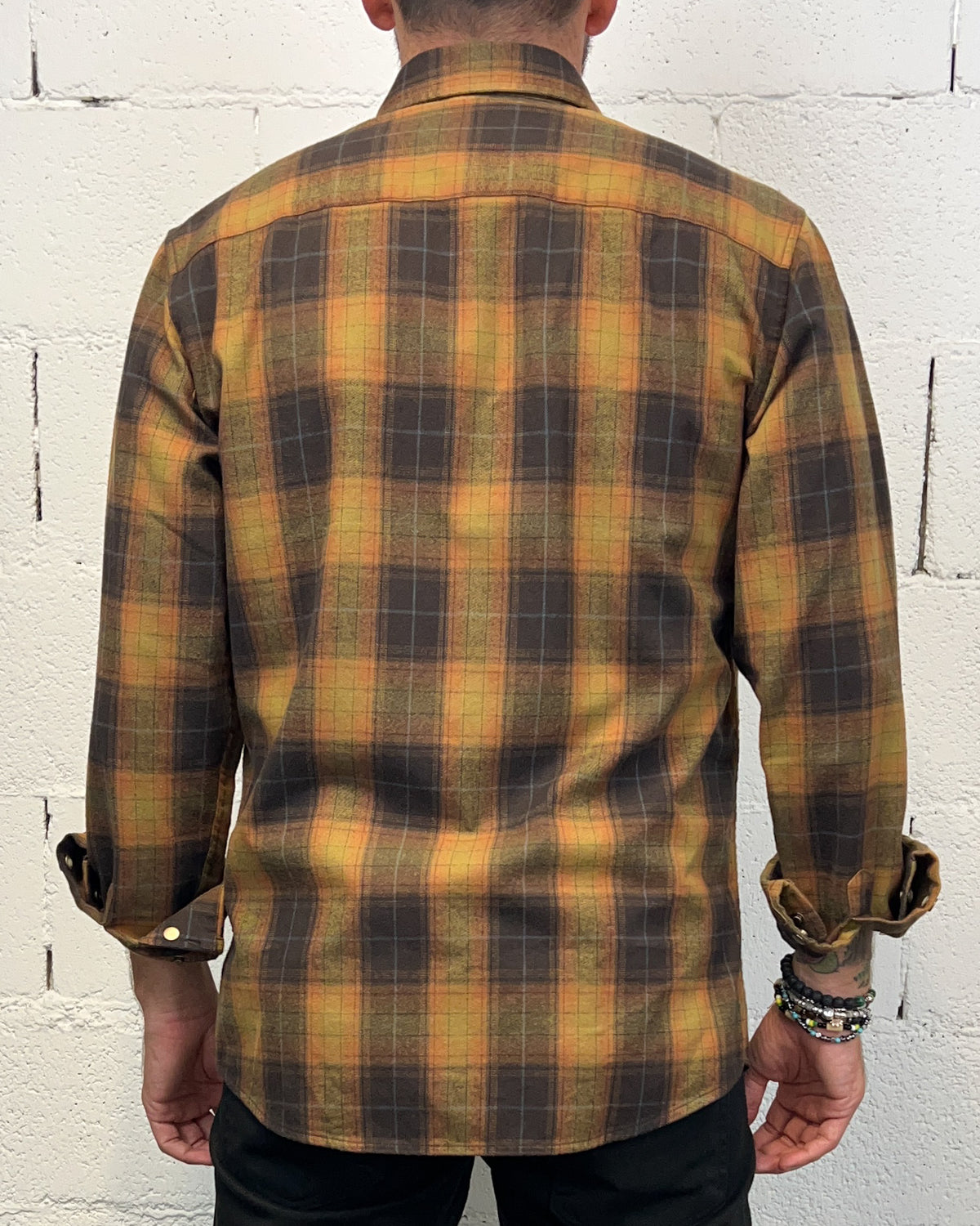 Camicia Forest GIANNI LUPO Bott Madreperla Camel