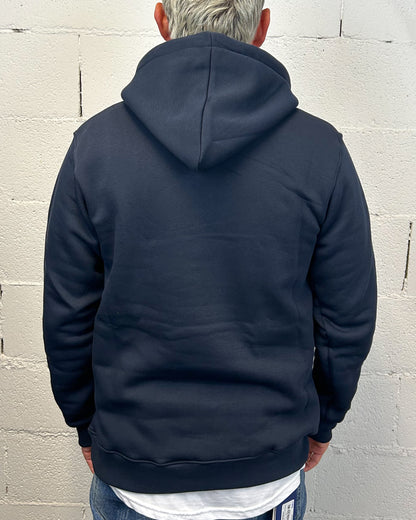 Felpa Cappuccio SUPERCULTURE Teddy Aspen Blu