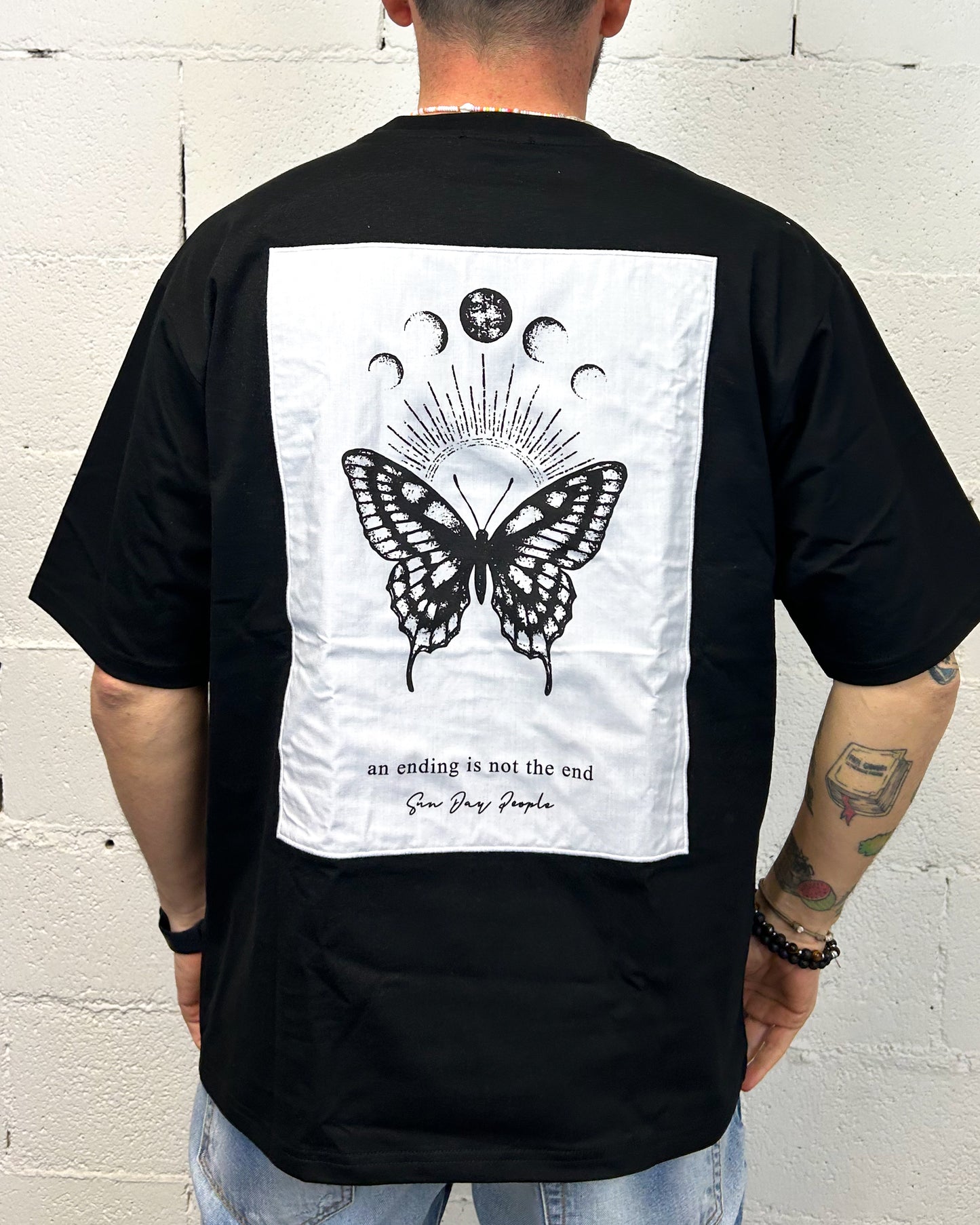 T-shirt Cropped DROPIN Sunday People