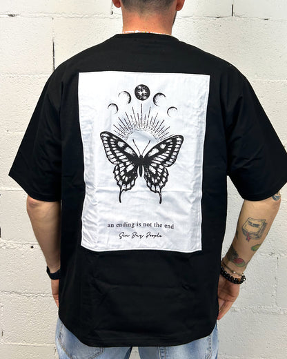 T-shirt Cropped DROPIN Sunday People