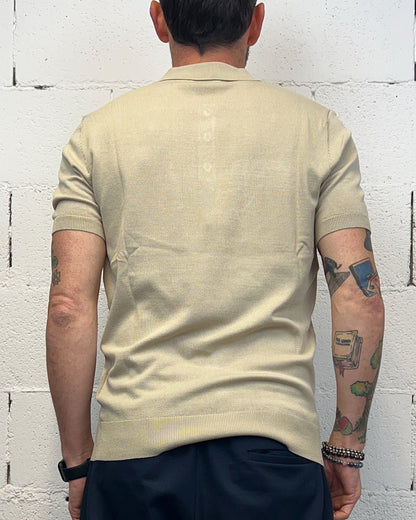 Polo Filo GIANNI LUPO Beige