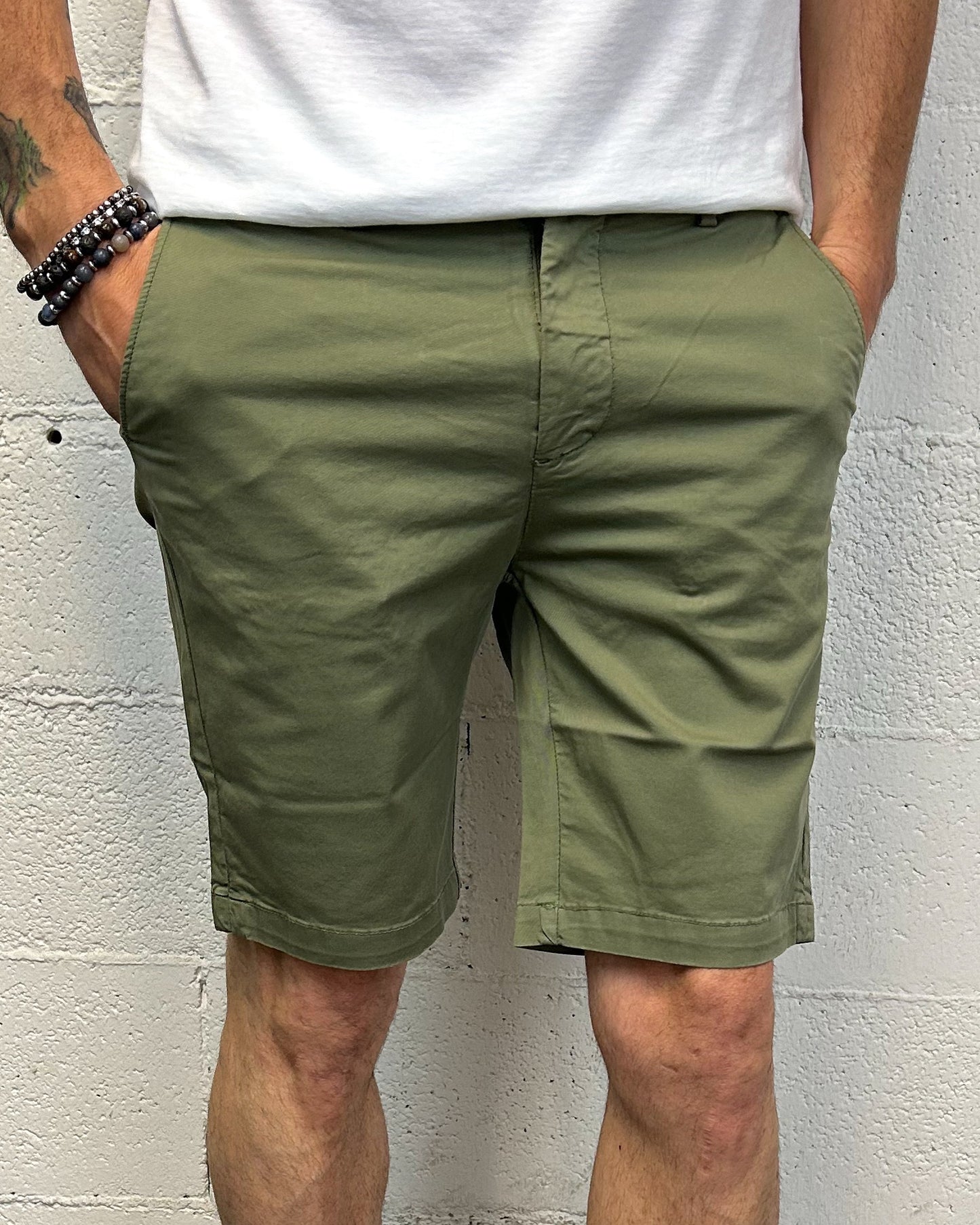 Bermuda Chino GIANNI LUPO Salvia