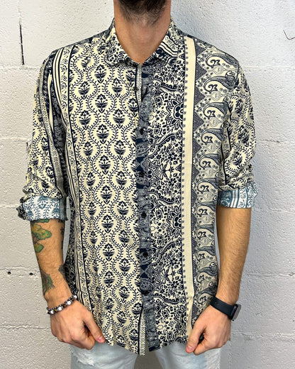 Camicia OVER-D Fancy Viscosa