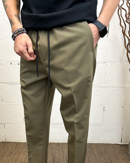 Pantalaccio OVER-D Slim-Fit Militare