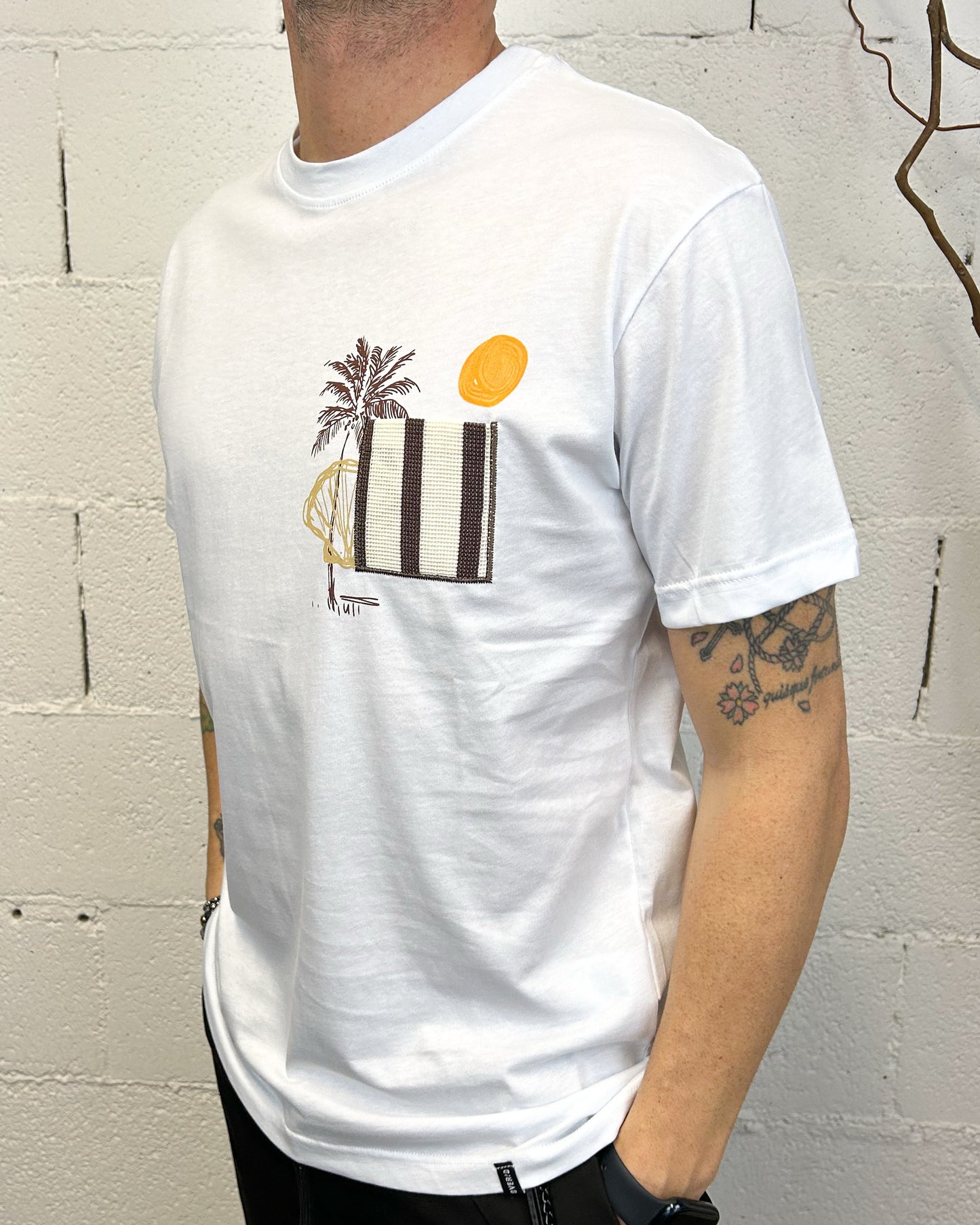 T-Shirt OVER-D Taschino Palm