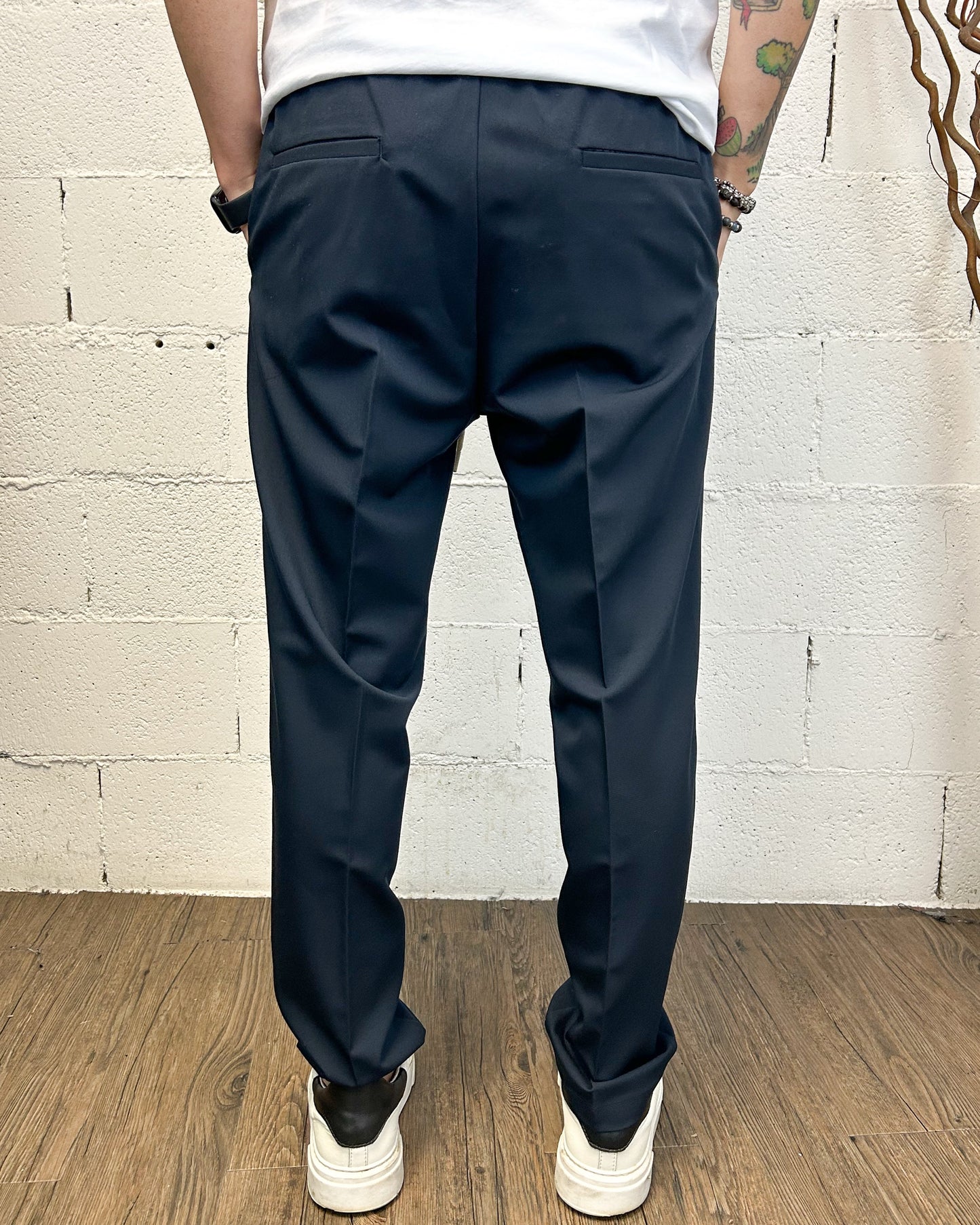 Pantalaccio OVER-D Slim-Fit Blu