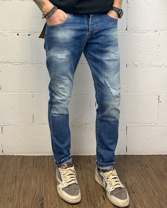 Jeans KLIXS Regular Mid Rammendi