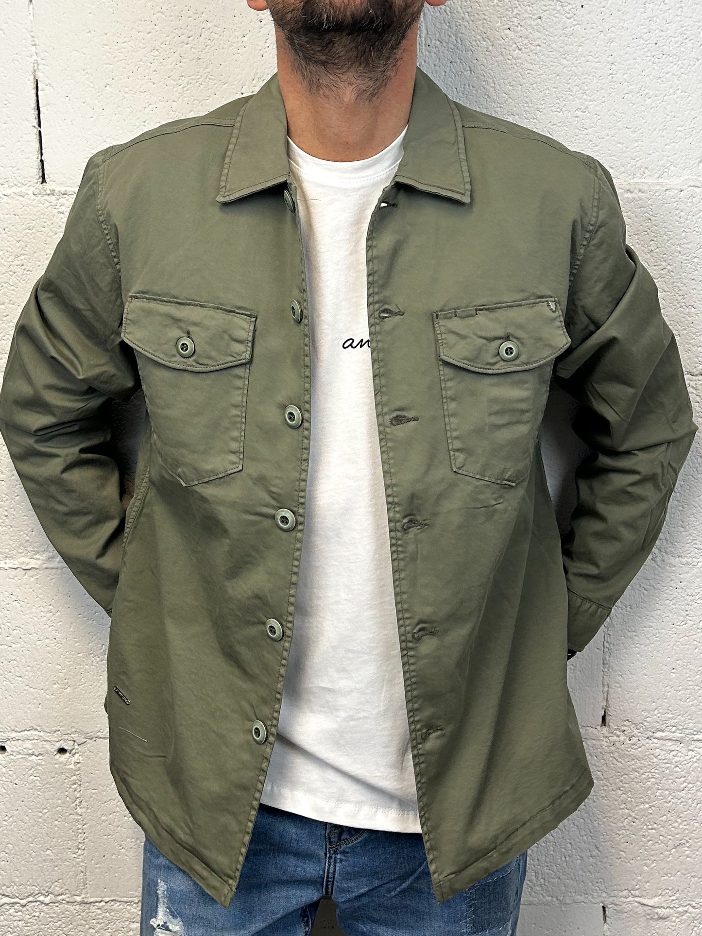 Camiciona Clean GIANNI LUPO Military