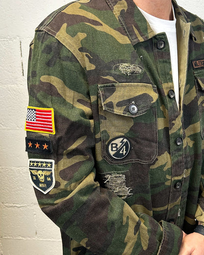 Camiciona Patch Military GIANNI LUPO