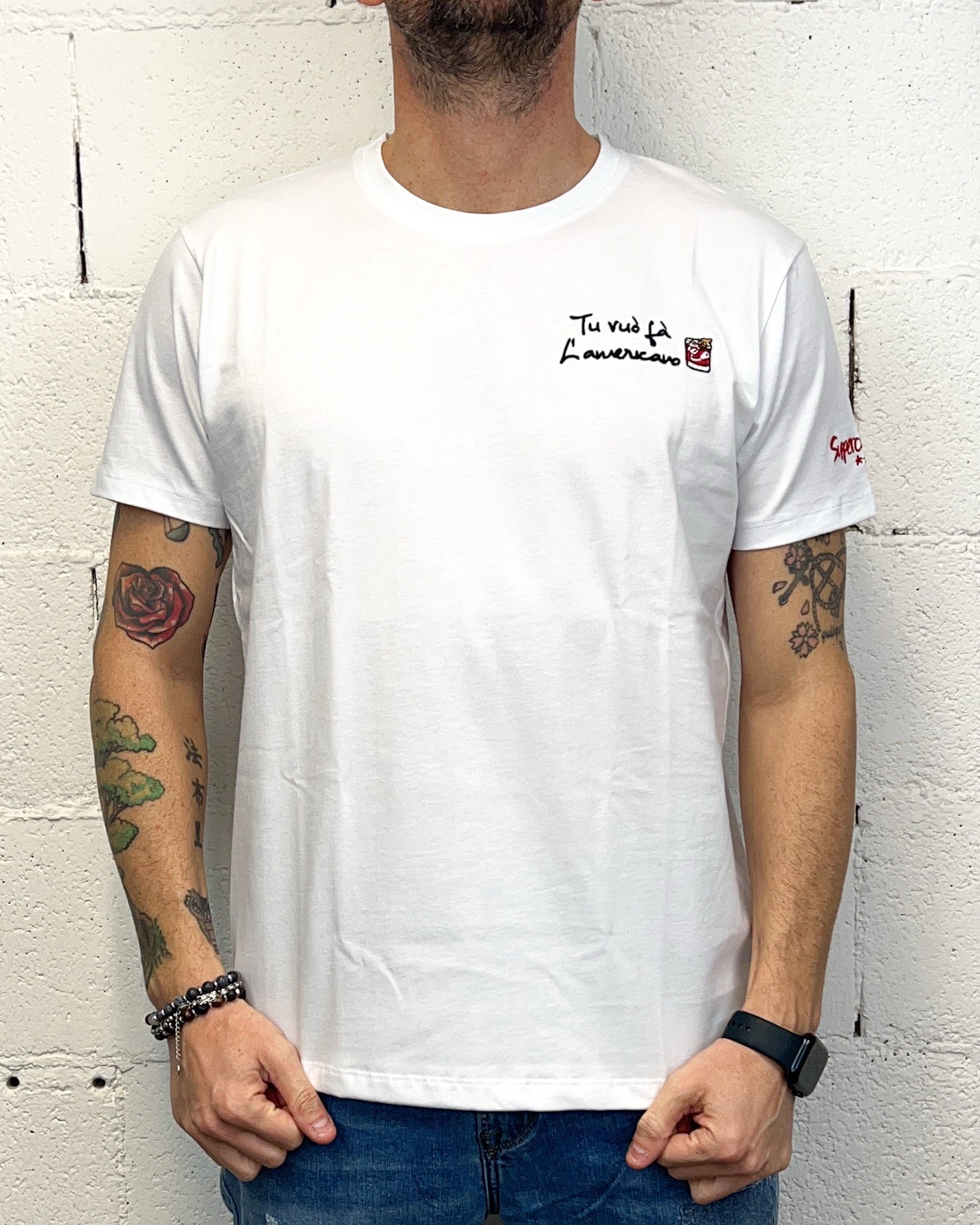 T-Shirt SUPERCULTURE "Tu Vuo' Fa"