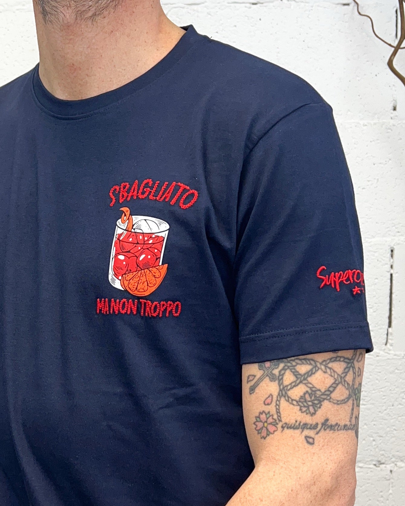 T-Shirt SUPERCULTURE "Sbagliato Ma Non Troppo"