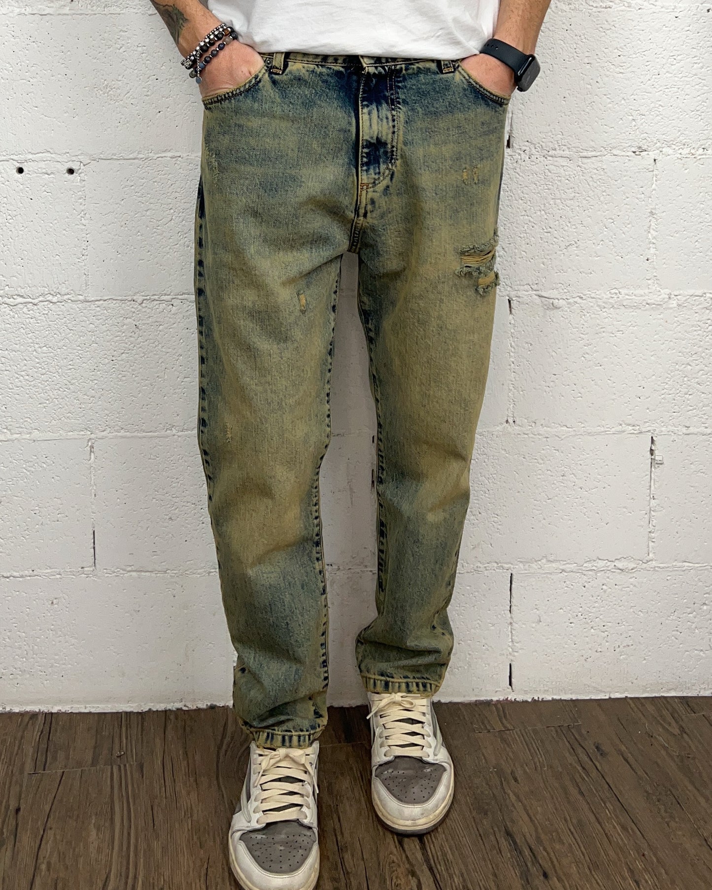 Jeans Kevin KLIXS Lavaggio Thè