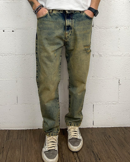 Jeans Kevin KLIXS Lavaggio Thè