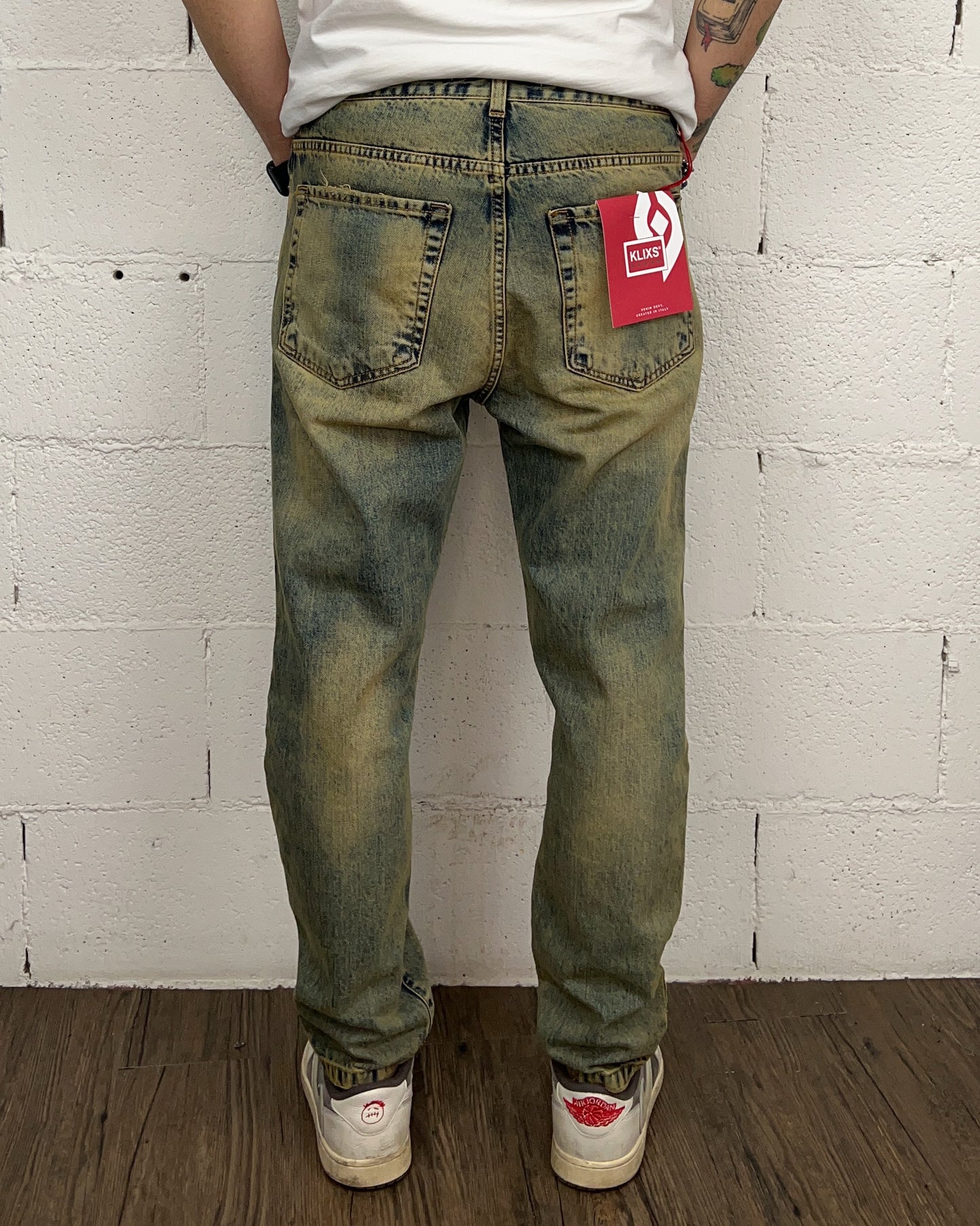 Jeans Kevin KLIXS Lavaggio Thè
