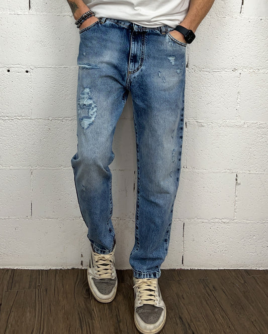 Jeans Kevin Carrot KLIXS Marmorizzato