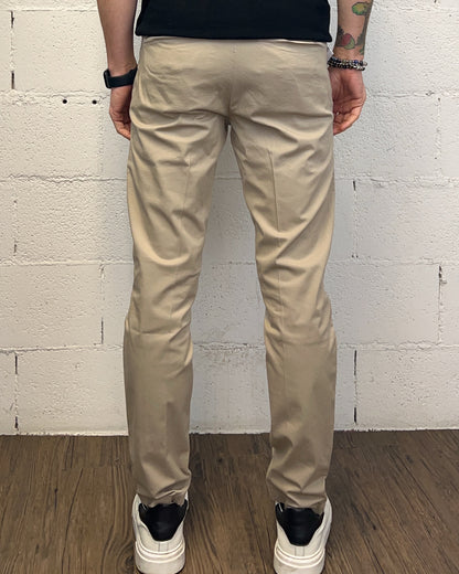 Chino OVER-D Slim Fit Beige