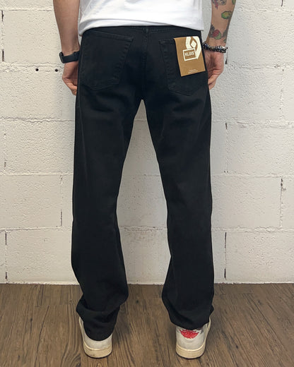 Jeans Fondo Ampio KLIXS Nero