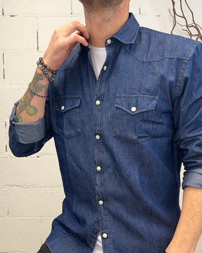 Camicia Denim OVER-D Rodeo