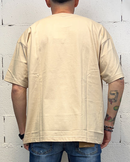 T-Shirt BoxFit SUNDAY Dreaming Avorio